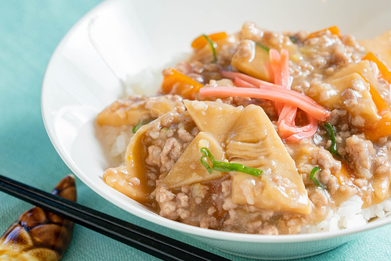 筍あんかけ丼