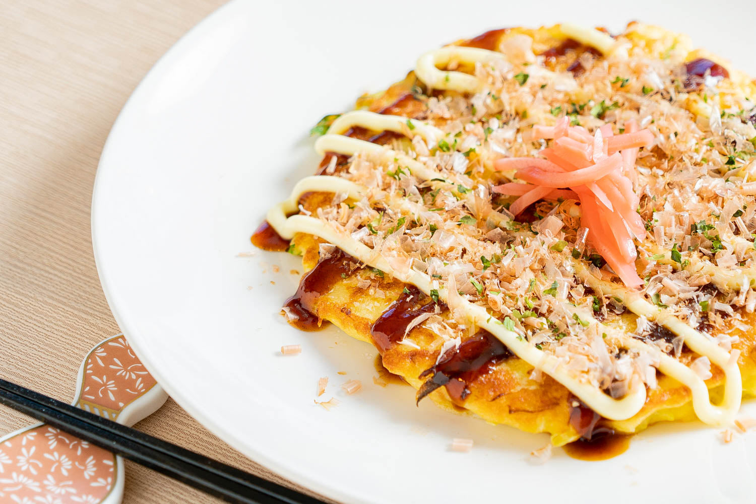 野菜たっぷり米粉焼き