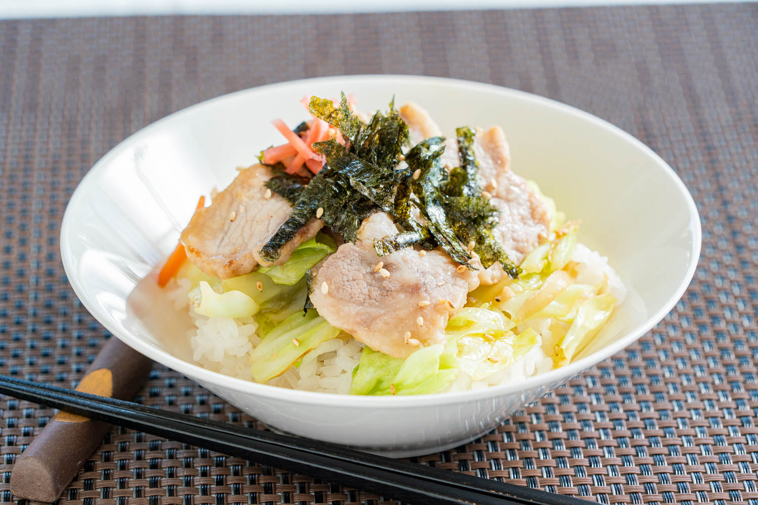 米粉のトロン豚丼