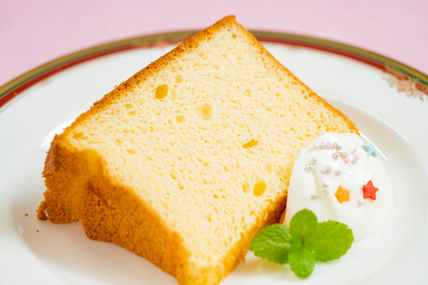 米粉のシフォンケーキ