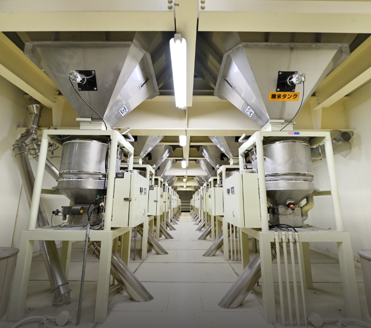 米穀部 精米工場